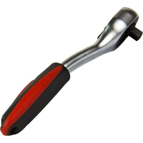 Clé à cliquet professionnel 1/4' 72 dents - acier - bricolage