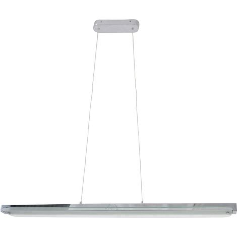 Suspension LED Barre 18 W 100 cm Dimmable avec Télécommande pour Salle à Manger et Bureau - PANGIVO (1/5)
