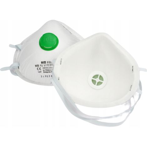 Máscara protectora P2 con válvula central (1/5)