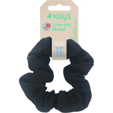 Cinta para el cabello KillyS Tencel negra de 3 cm (1/2)