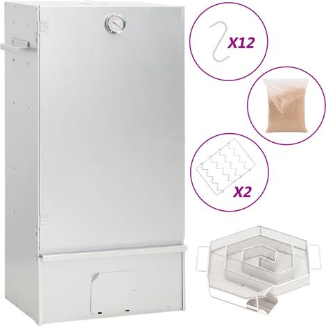 Räucherofen mit Kaltrauchgenerator Verzinkter Stahl