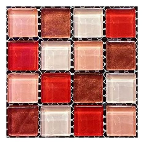 BRICOOMARKET Mosaïque Autocollant Salle De Bains Décoratif Auto-Adhésif Sticker Mural Carrelage Papier Peint Imperméable (40 Pièces) (1/5)