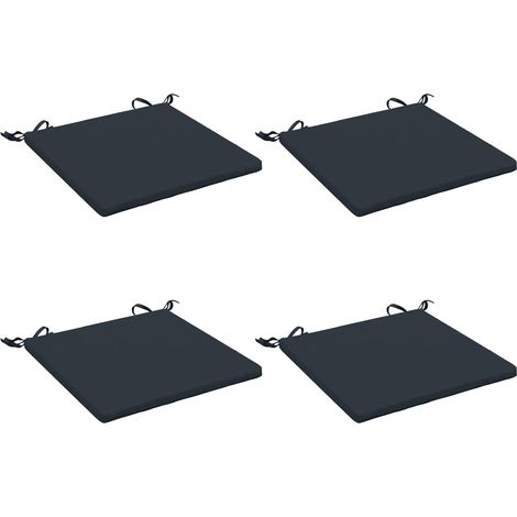 Coussins de siège 4 pièces SOEST 4 pc 100 % polyester vidaXL