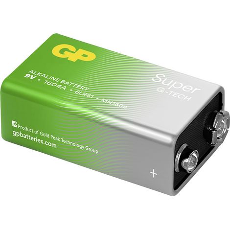 GP Super 9 V Block-Batterie 9 V 1 St. (1/5)
