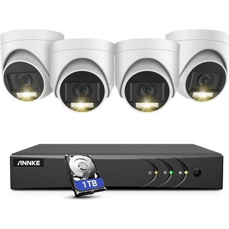 ANNKE 8CH Video Security System 5 in 1 H.265+ DVR Recorder 2MP Camera Outdoor Waterproof Protection CCTV Kit 4Camera - 1TB HDD (1/5)