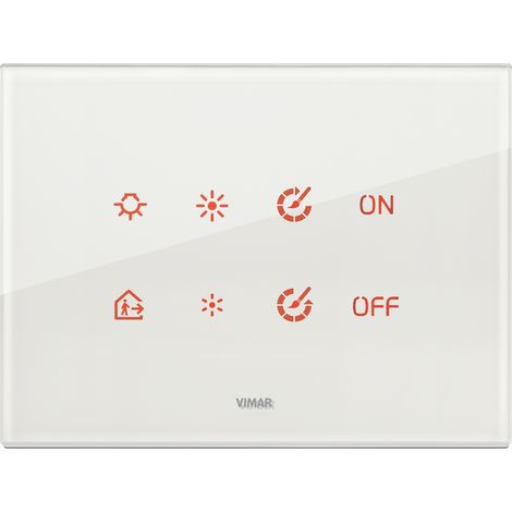 VIMAR - 21664.70 Placa blanca de diamante 4M