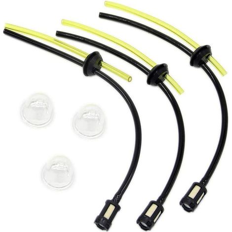 Universelles Kraftstofffilterset, Kraftstoffschlauchdichtung für Freischneider, Rasenmäher, Trimmer, Heckenschere, Astschere
