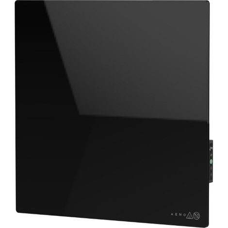 Aeno GH12S Glaswandheizung 500W IR- und Konvektions-App + Schwarze Frontplatte (1/3)