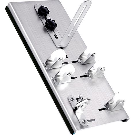 Découpeur de bouteilles en verre 5 rouleaux acier inoxydable, outil DIY pour couper bouteilles de vin, modèle 01 / 884g, exclusivité Chili, sans échantillon requis, traitement uniquement (1/5)