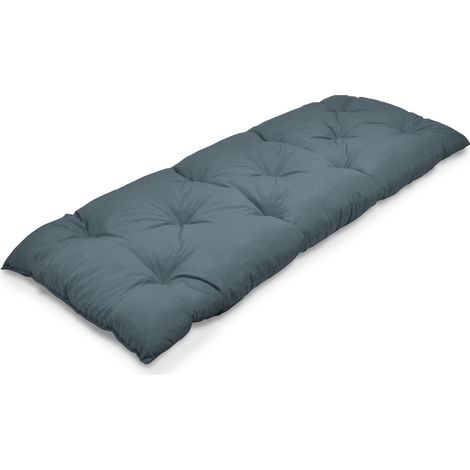 Bankauflage Flair BK, ca.100x50x10cm, Taubenblau