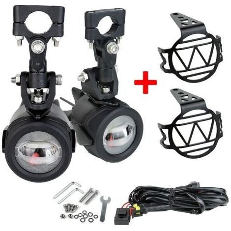 Suitable for BMW 40W motorcycle headlights, ultra-bright LED exterior lights, glare-free motorcycle headlights--DTEKGAZ (1/5)