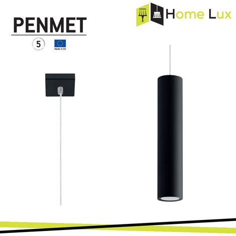 PENDENTE PENMET 1XGU10 IN METALLO NERO (1/2)
