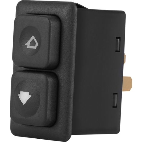 Interrupteur de Commande de Vitre Électrique 12V 5 Broches pour BMW E23 E24 E30 - Interrupteur ON/OFF d'Origine 61311381205 (1/5)