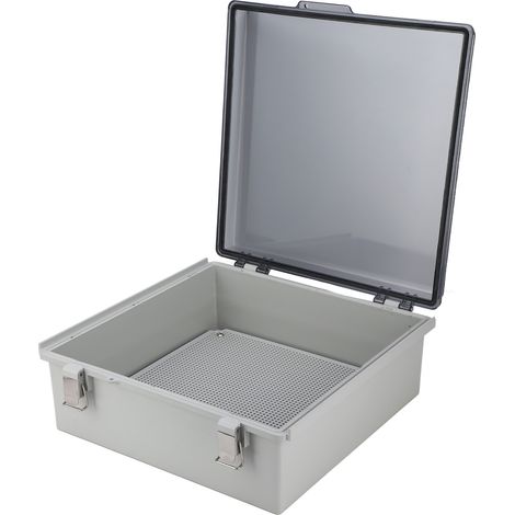 Boîte de jonction étanche IP67 avec couvercle transparent et boucle en acier inoxydable, boîtier électrique de raccordement (1/5)
