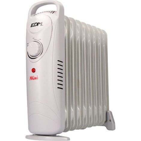 Radiateur EDM - à huile - 900W - 42x12x46cm - 07125 (1/3)