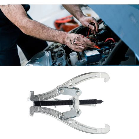 Arrache-pignon 3 mors 75mm en acier carbone forgé pour retirer poulies roulements volants (1/5)