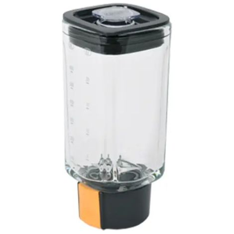 Bol blender en verre pour mixeur – Capacité optimale – Conçu pour préparations culinaires – Compatible avec mixeurs KRUPS - MS-0A11833