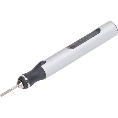 Meuleuse électrique en forme de stylo, rechargeable par USB, à vitesse réglable, outil intelligent de polissage, de gravure et de meulage (1/5)