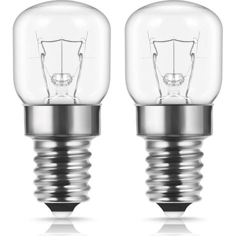 Ampoule Four - 25 W - Base E14 - Température Maximale 300 °C - Lumière Chaude 2700 K - Variateur Compatible - 1 Pièce (1/5)