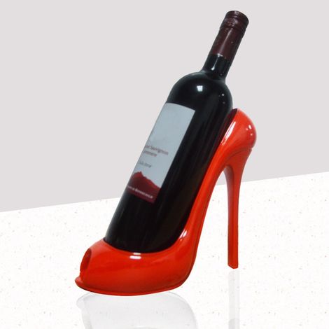 Support Pour Verres À Vin - Support À Bouteilles En Forme De Talon Haut - Décoration De Fête Et De Mariage - 1 Pièce (1/2)