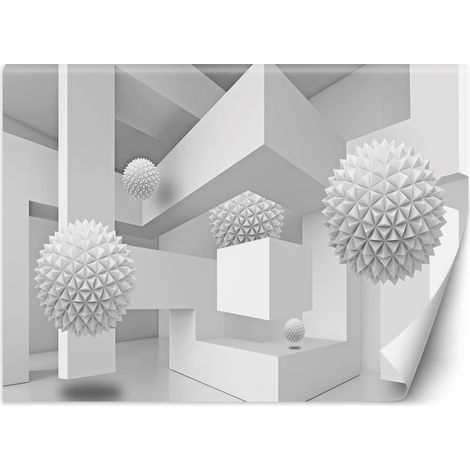 Carta Da Parati, Sfere 3d geometriche astratte - 450x315 (1/5)