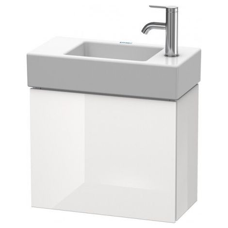 Duravit L-Cube Meuble sous-lavabo suspendu, 1 porte, charnière à