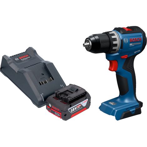 Perceuse-visseuse sans fil Bosch GSR 18V-52 Professional 18 V 70 Nm sans balais + 1 batterie 4,0 Ah + chargeur (1/5)