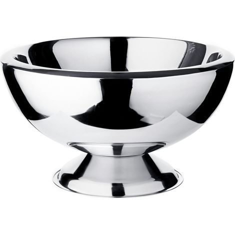 Seau à Champagne Vasque à Bouteilles en Inox Double Paroi Poli Miroir Diamètre 43 cm - PANGIVO (1/5)