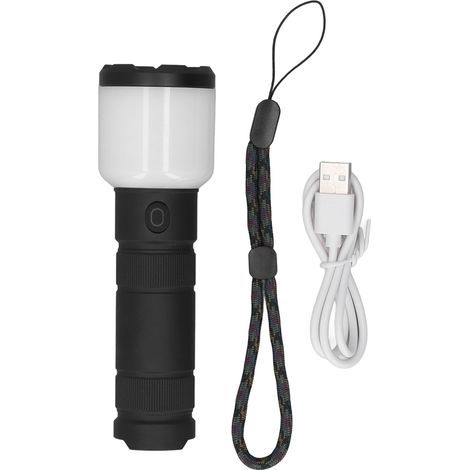 Lampe torche camping rechargeable LED RVB 1050LM 200m extérieure urgence domestique lampe de secours (1/5)