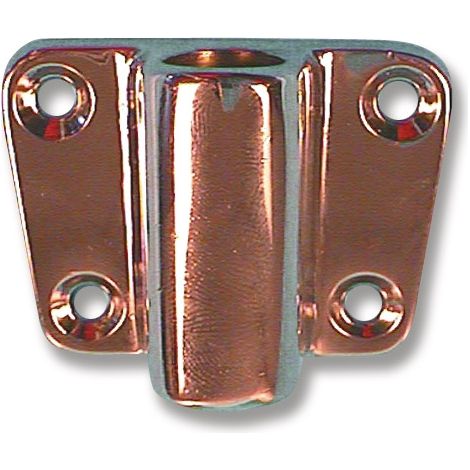 Support latéral dame de nage laiton chromé - 12 mm