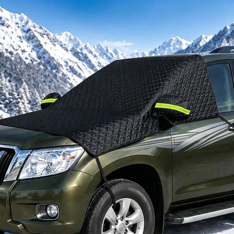 Protege Pare Brise Hiver,Couverture Pare Brise Voiture 250x155 cm (1/5)
