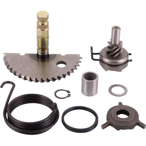 Coup de Pied Arbre D'engrenage Kit de Reconstruction Engrenage Libre Remplacement pour GY6 50cc 60cc 80cc Motors Scooter (1/5)