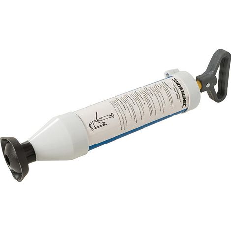 Silverline – Piston déboucheur 370 mm pour canalisations – Évacuation haute pression – Usage professionnel – MS138
