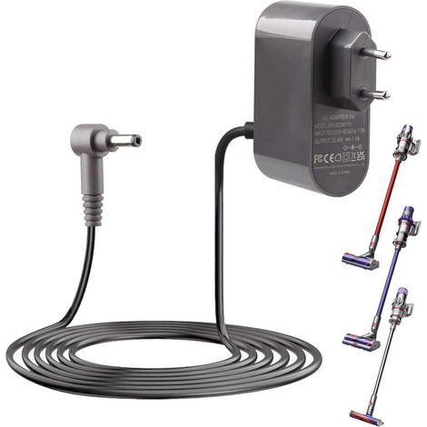 30,45V 1.1A Chargeur pour Dyson V10 V11 V12 V15 SV12 SV14 SV15 SV16 SV20 SV22, 33W Alimentation Adaptateur Secteur Remplaceme (1/5)
