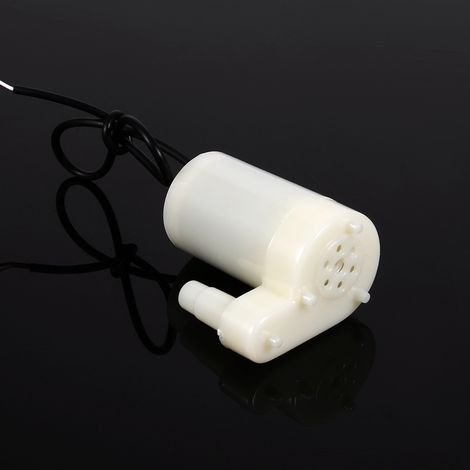 Pompe à eau submersible à moteur CC 3-4,5 V, 100 L/h, faible niveau sonore, pour aquarium vertical (1/5)