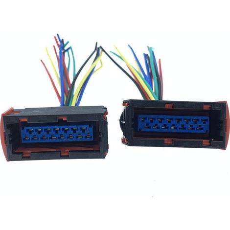 Compatible avec les phares, le ventilateur, le boîtier de commande de température d'eau, la prise et le relais des modèles Citroën C3, Sega 307, C5 et Geely – JB1456-15P