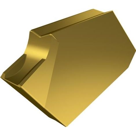 Drehwendeschneidplatte ISO LFUX 030800TL:T8330 Tiefe 4,9mm PVD beschichtet Gold (1/2)