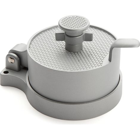 APEX Ce moule à hamburger ajustable, en aluminium, permet de réaliser des galettes de 1/4 de livre à 3/4 de livre. (1/5)