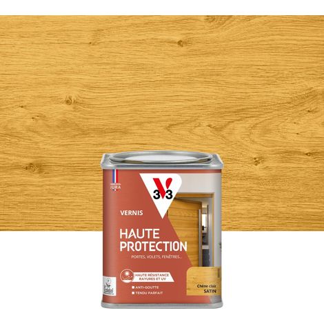 Vernice per legno per esterni ad alta protezione V33, rovere satinato chiaro, 0,25 L V33