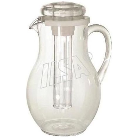 ILSA Caraffa Gemma Crystal con Coperchio e Refrigeratore 3 Litri