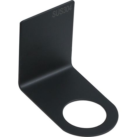 Shampoo-Halter, Seifenspender-Flaschenhalter, Wandhaken aus Edelstahl, kleines 2,7 mm schwarzes Loch (kein Bohren erforderlich) für Badezimmer- und Küchenaccessoires.