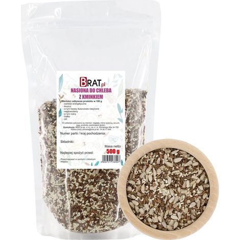 Cereali per pane al cumino 500 g (1/4)