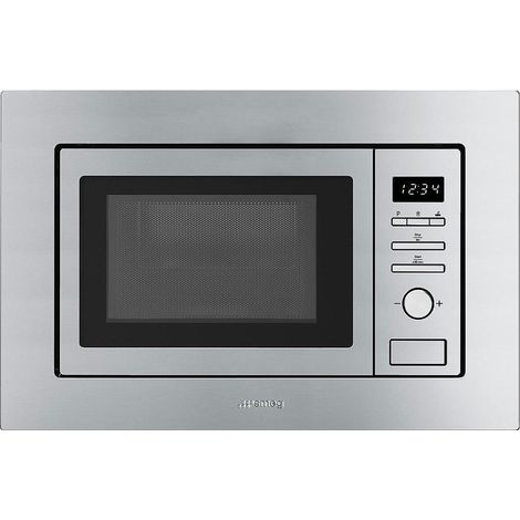 Four à micro-ondes encastrable Smeg FMI020X Grill 20 L 800 W Acier inoxydable (1/5)