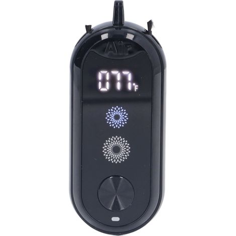 Tragbarer 1,6-Ampere-Negativionen-Luftreiniger, wiederaufladbare USB-Luftreiniger-Halskette mit eingebautem Akku, persönliches Luftreinigungsgerät. (1/5)