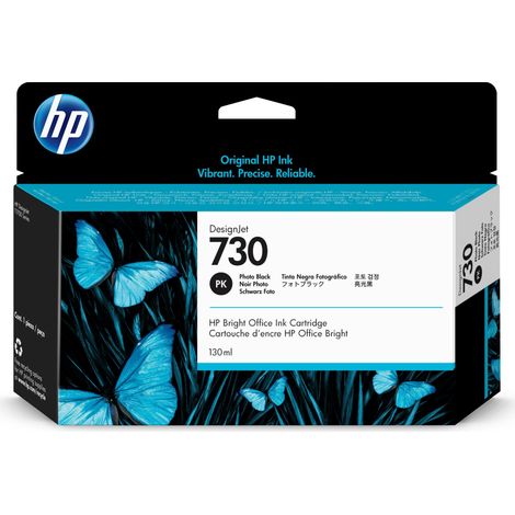 HP 730 130-ml Photo Black DesignJet Ink Cartridge Druckerpatrone 1 Stück(e) Original Standardertrag