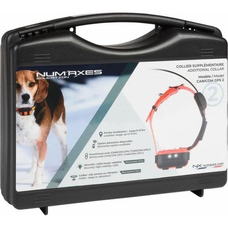 Numaxes CANICOM GPS 2 collar GPS negro naranja para perro