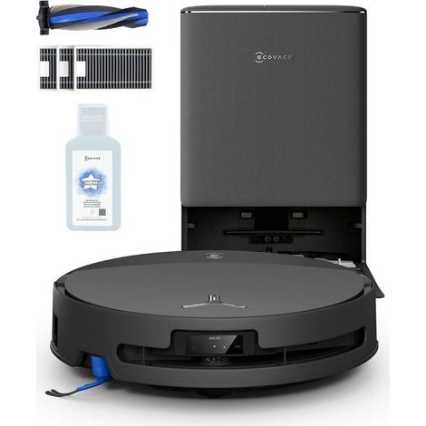 Kit de Cuidado del Robot Aspirador y Lavadora ECOVACS DEEBOT T90 Pro Omni, 30 000 Pa, Carga PowerBoost, OZMO Roller 3.0 (1/5)