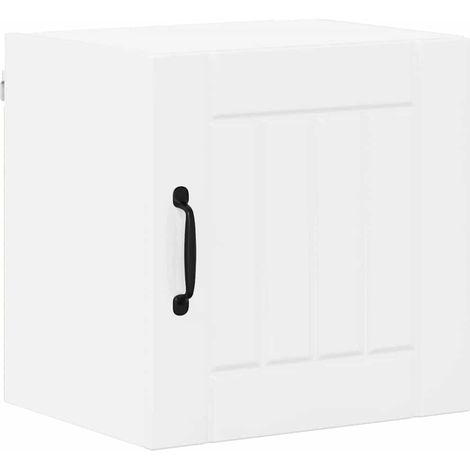 Meubles de Rangement,Armoire de cuisine avec étagère Blanc brillant 40 x 31 x 40 cm CFW221336 (1/5)