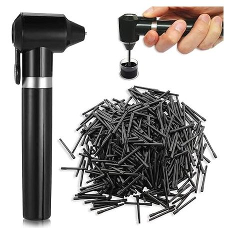 Kit mélangeur d'encre avec 100 bâtons de mélange pour sourcils et agitateur électrique pour maquillage (1/5)