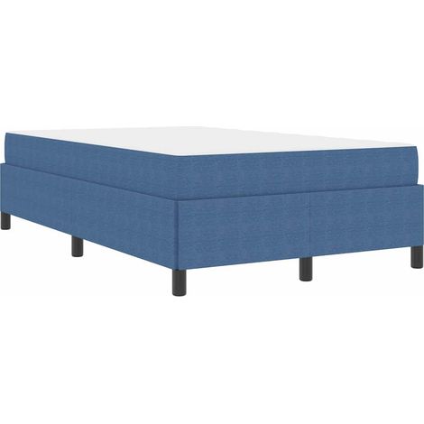 Estructura de cama Azul 120 x 200 cm Telas de pana vidaXL (1/5)